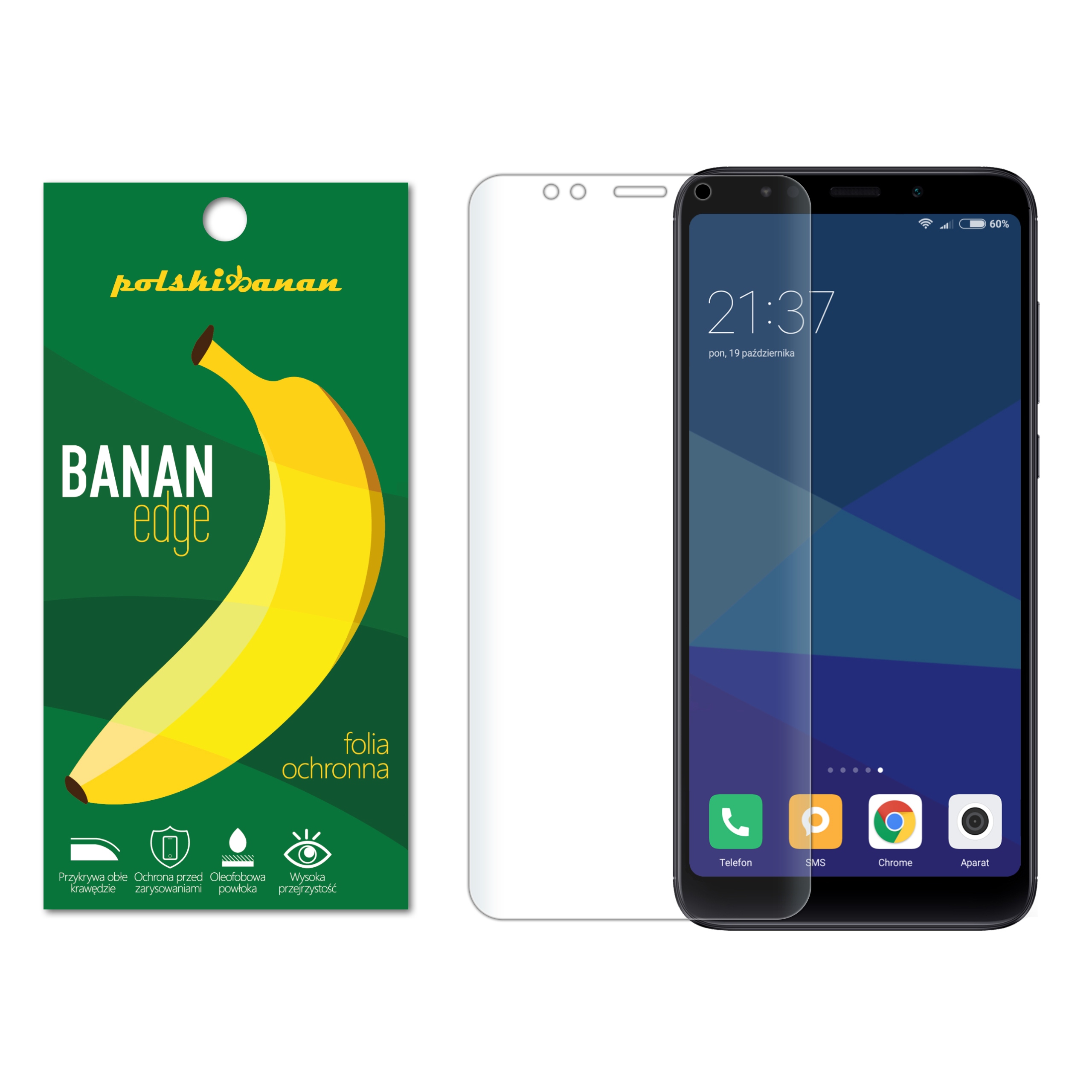 

Folia Ochronna Polski Banan do Xiaomi Redmi 5 Plus