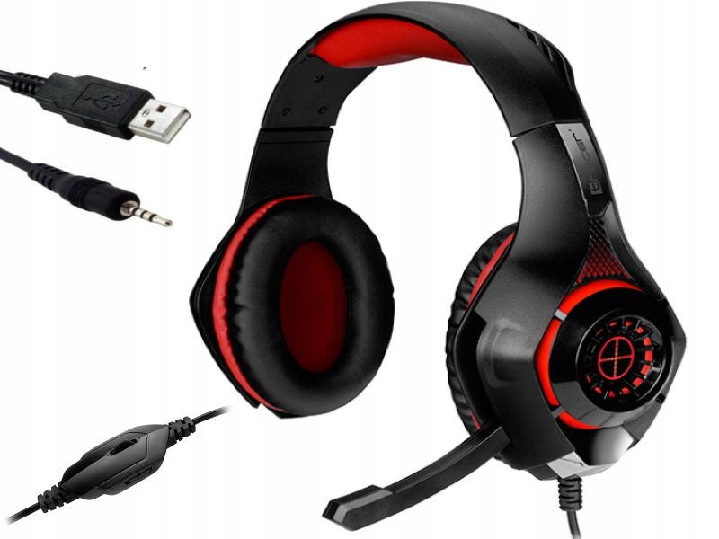 SŁUCHAWKI Z MIKROFONEM DO KOMPUTERA GAMINGOWE GRA Marka Tracer