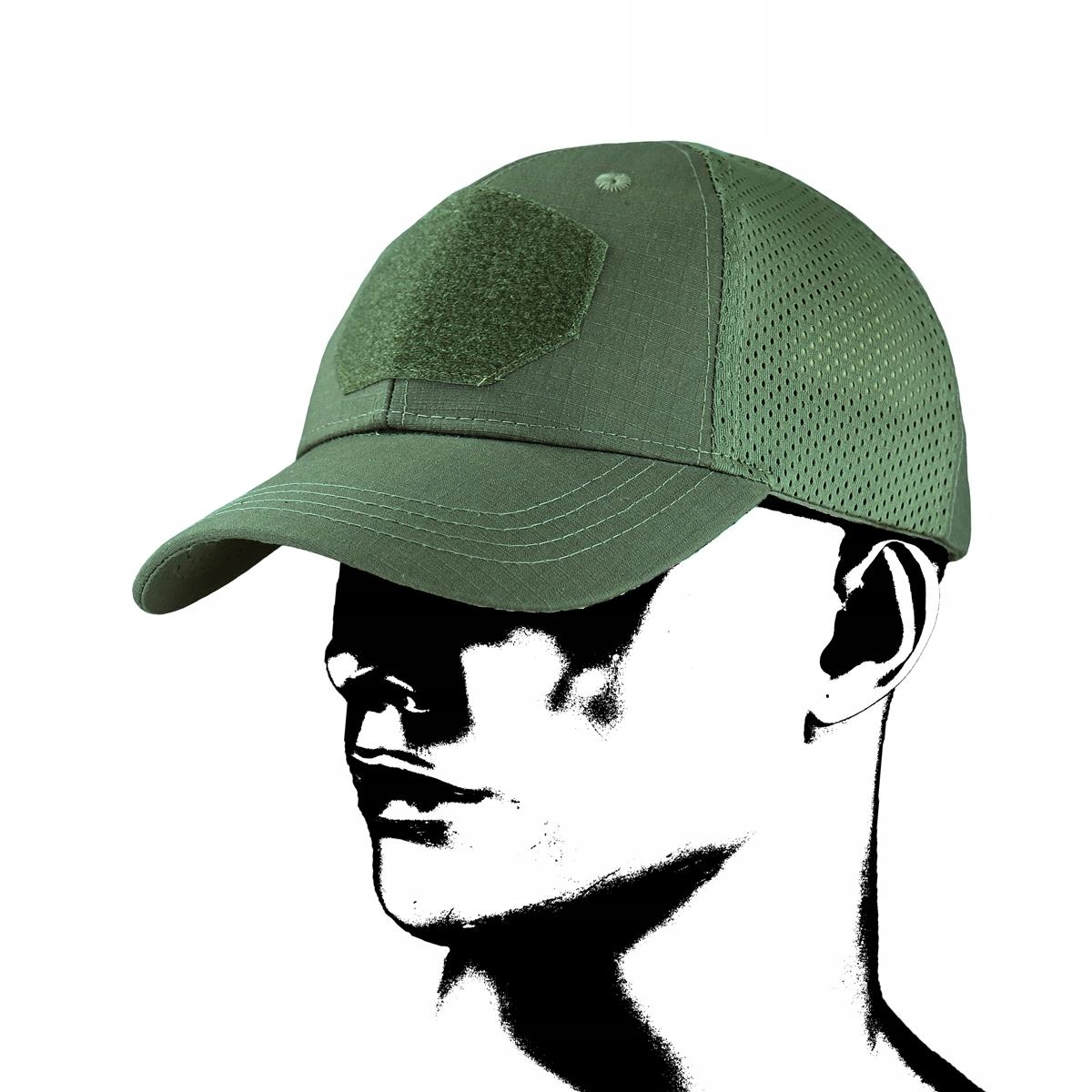 CZAPKA BASEBALL MESH OLIVE Marka inna