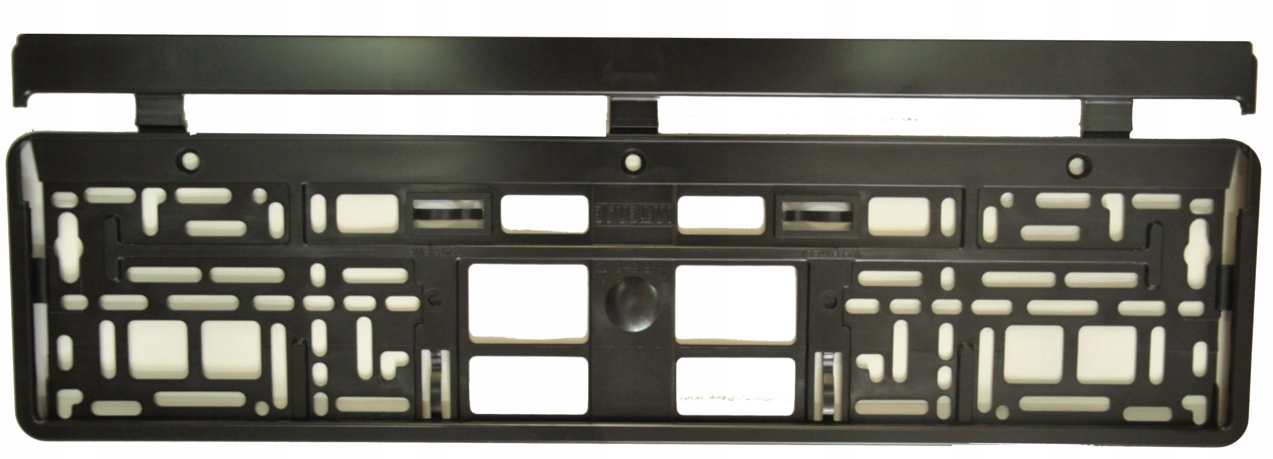 50 szt. czarnych ramek pod tablice rej. z ATESTEM Producent Utal