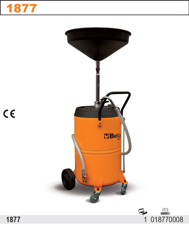 Раковина для слива масла 90L BETA 1877