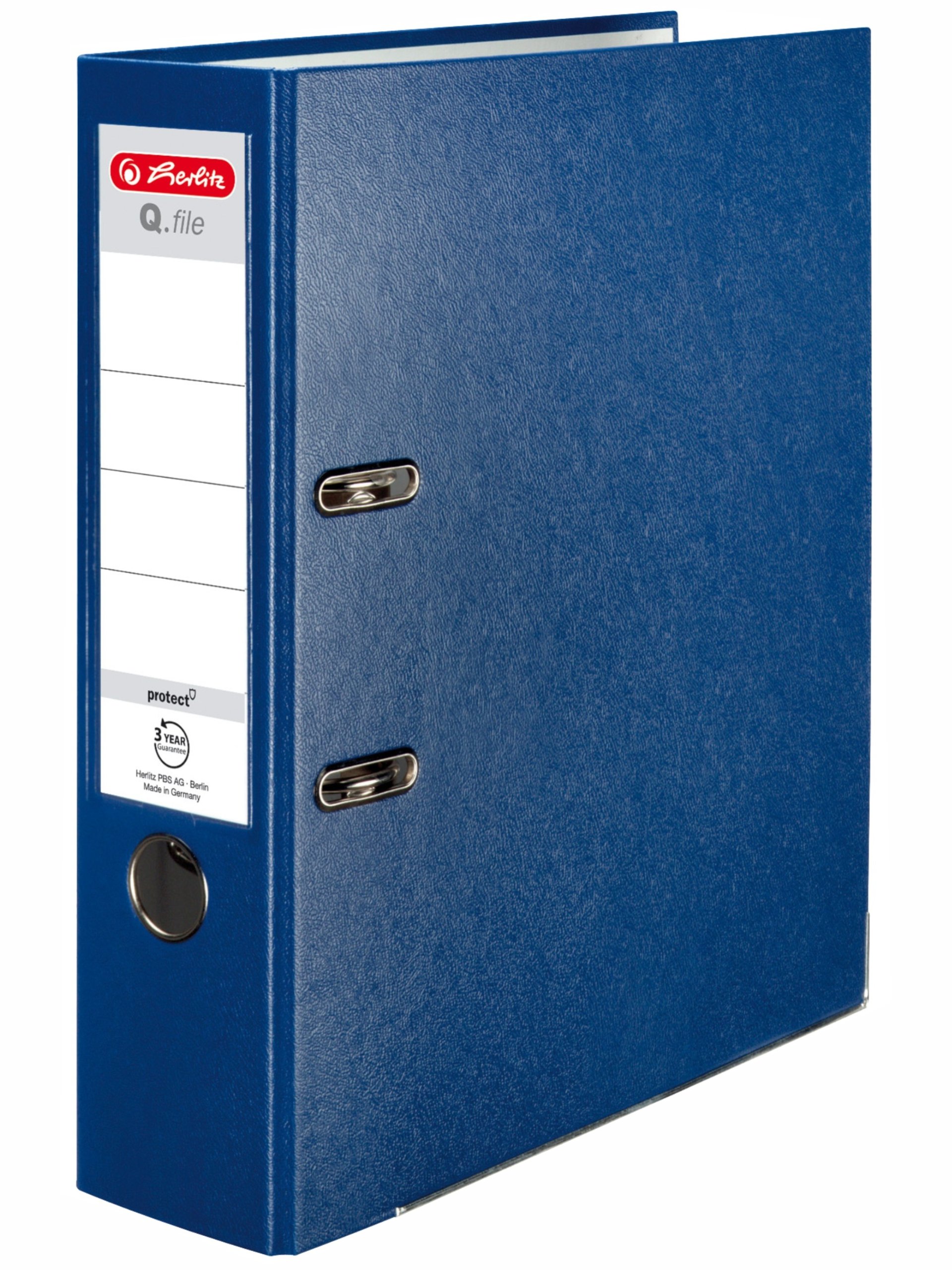 

Segregator Herlitz A4 80mm 8cm Q.file niebieski