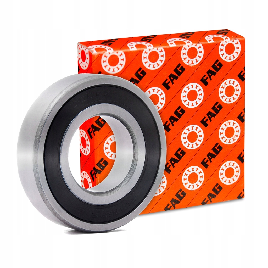 

Łożysko kulkowe 6007 2RS Fag 35x62x14mm
