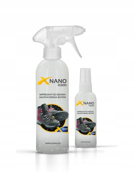 

Nano impregnat do butów i odzieży Xnano H200 Łódź