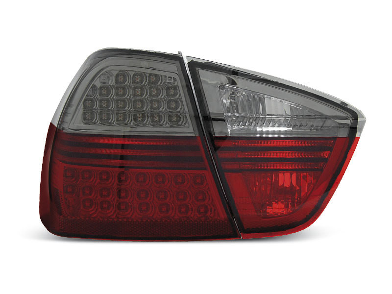 Lampy tył BMW E90 Red Black LED diodowe 0508 7278604934