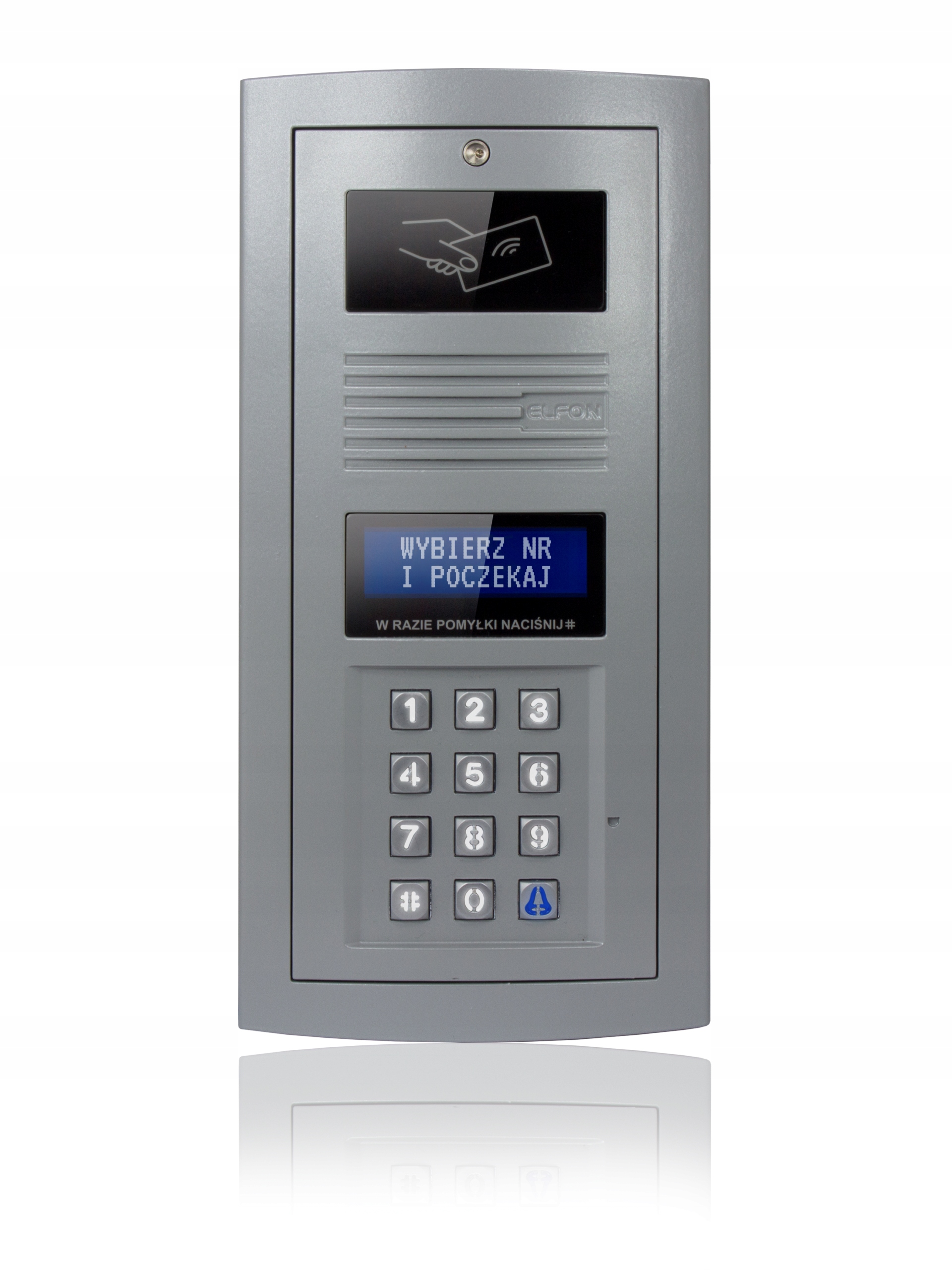 Moduł panel Elfon Optima OP-255R domofon popiel