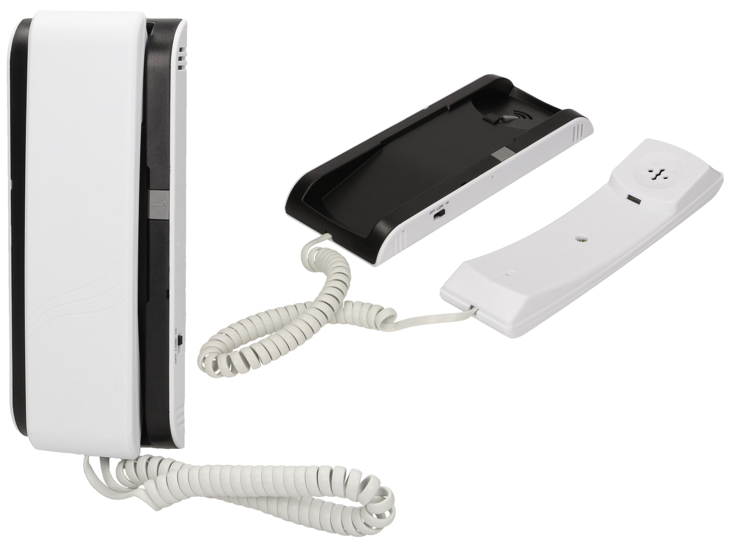 

Domofon Unifon Słuchawka Slim Cyfral Analog 2-ŻYŁY