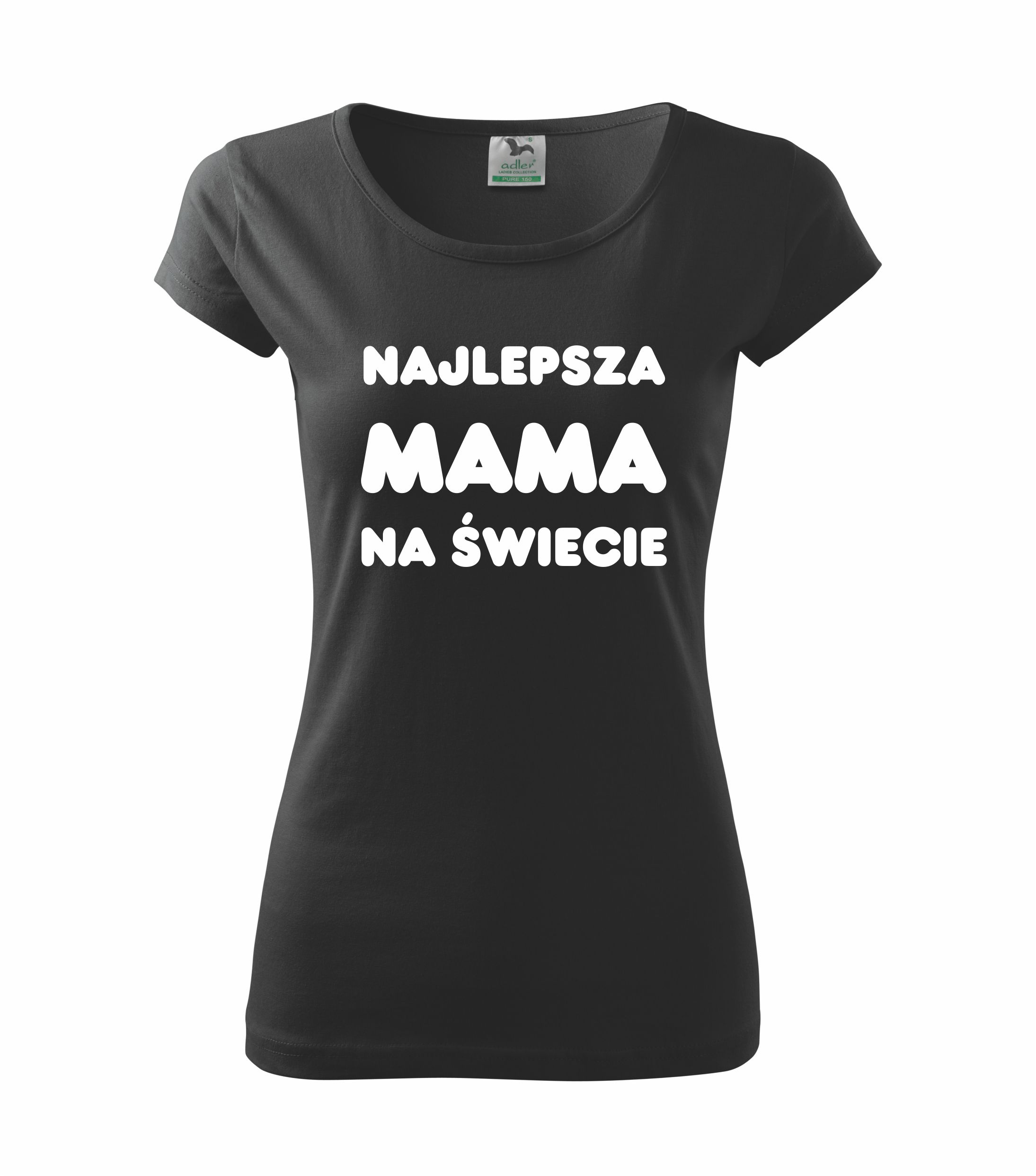 

Koszulka najlepsza super mama Dzień Mamy S