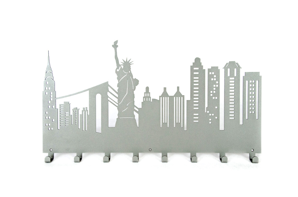 

Wieszak do przedpokoju na ubrania torebki New York