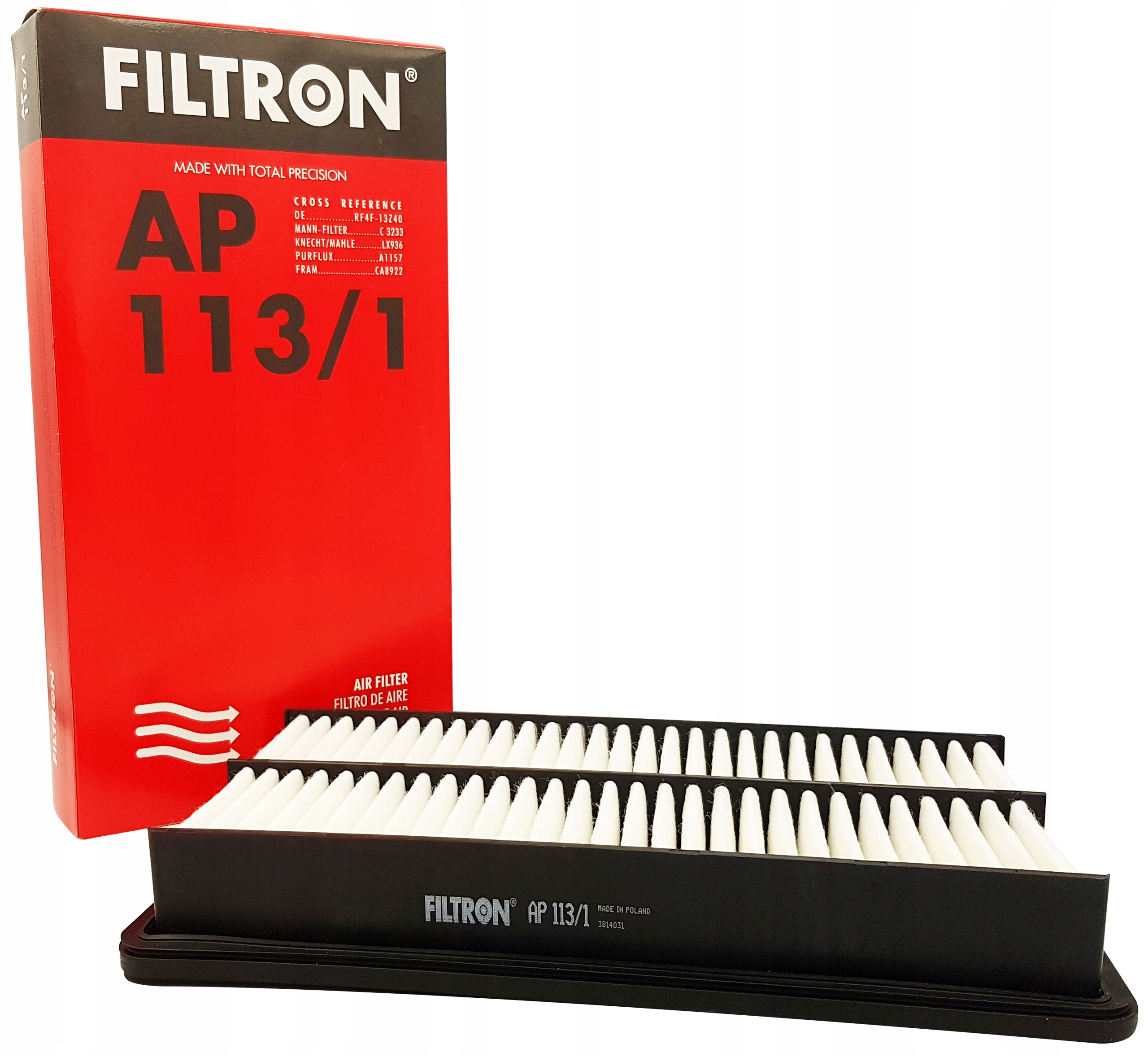 

Filtron Filtr Powietrza AP113/1 Ap 113/1