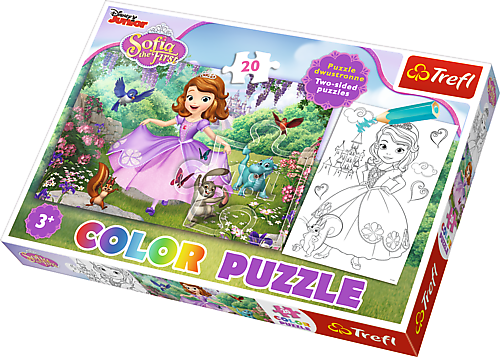 TREFL 36515 PUZZLE COLOR ME JEJÍ VELIKOST ZOSIA SOF