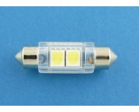 LED żarówka rurkowa 39mm 2 x SMD 5050 MEGACena C5W Producent RS LED