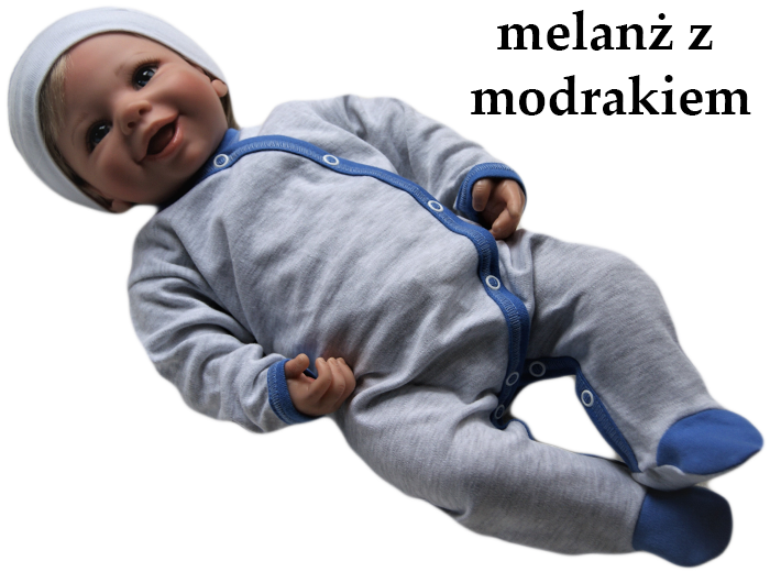 

Pajacyk pajac śpiochy 56 rozpinany bawełniany