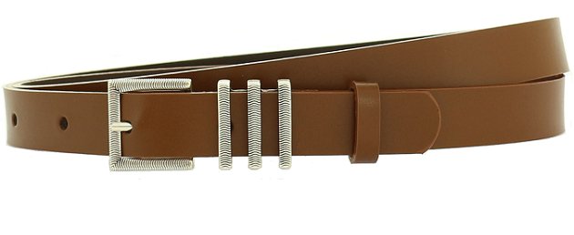 

Skórzany pasek damski vintage Czekoladowy wybór Pl