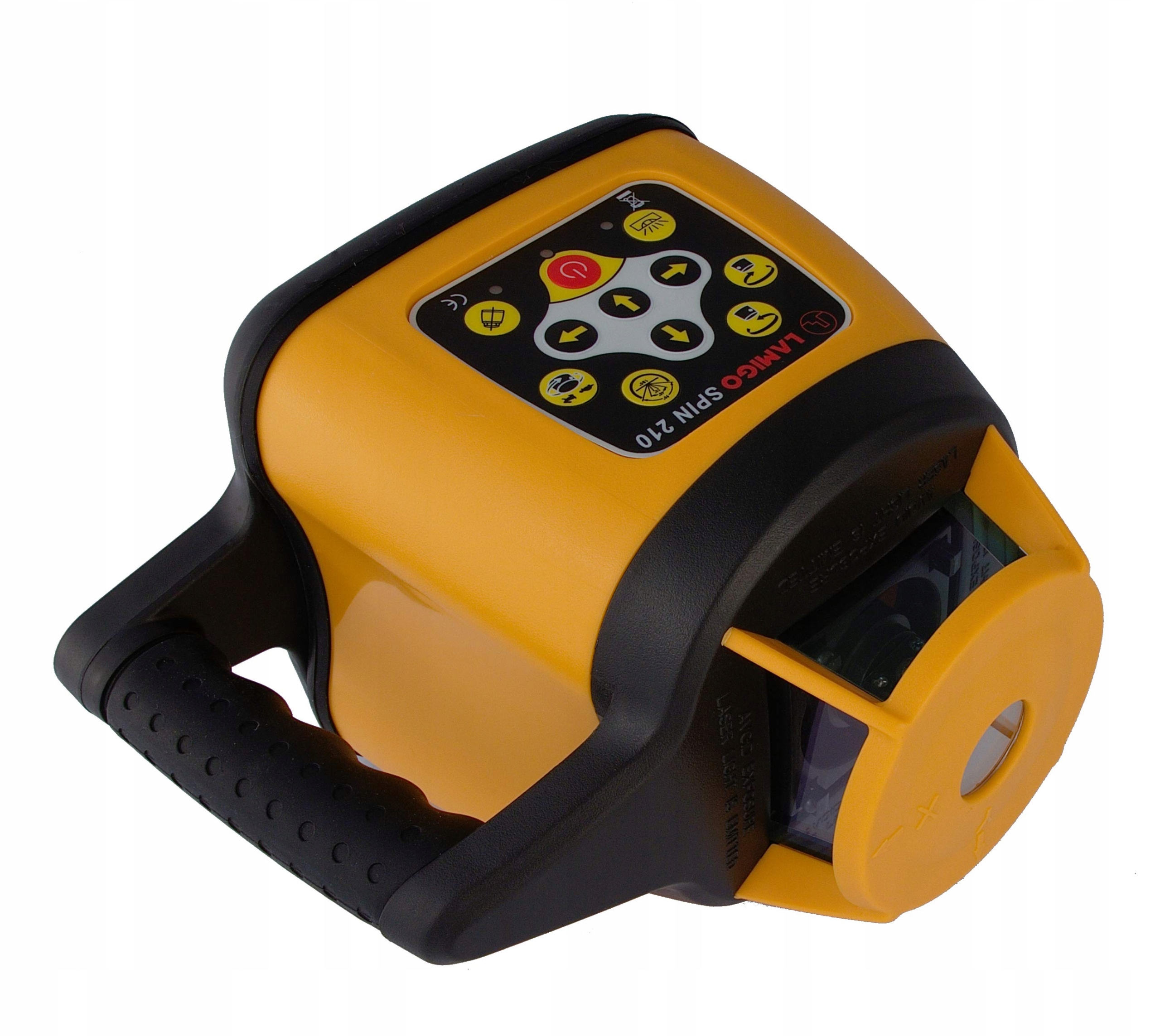 Niwelator laserowy ROTACYJNY 360 SPIN 210 LAMIGO Czerwony Wyznacza SPADKI Rodzaj niwelatora rotacyjny