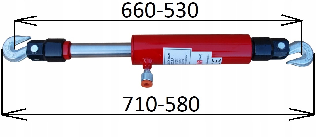 ТЯГОВЫЙ ПРИВОД КРЮК 10Т ПОДВИЖНЫЕ ГИДРАВЛИЧЕСКИЕ КРЮЧКИ