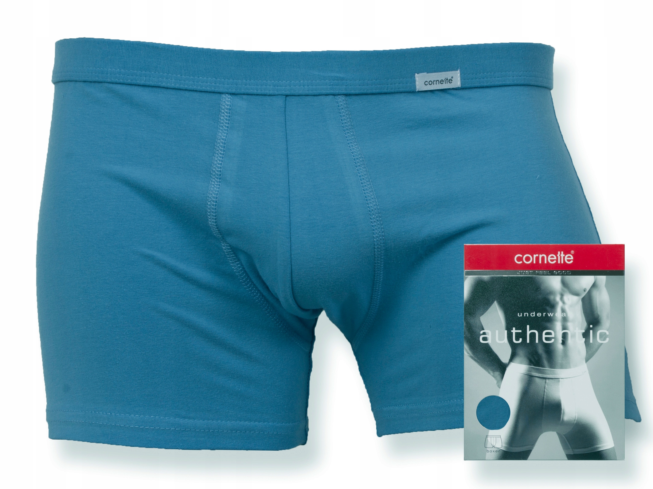 

Cornette Szorty Authentic Perfect Mini turkus XXL