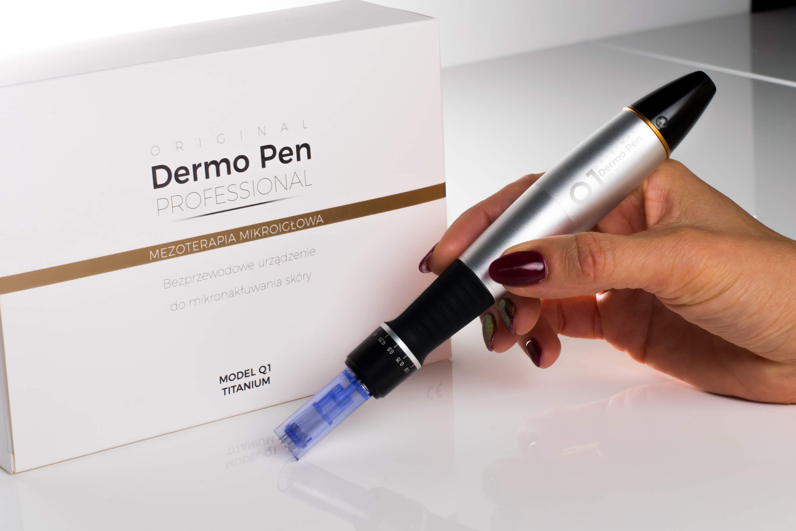 Głowice (kartridże) 12 DERMO PEN Q1 PROF. 10sztuk Model Q1