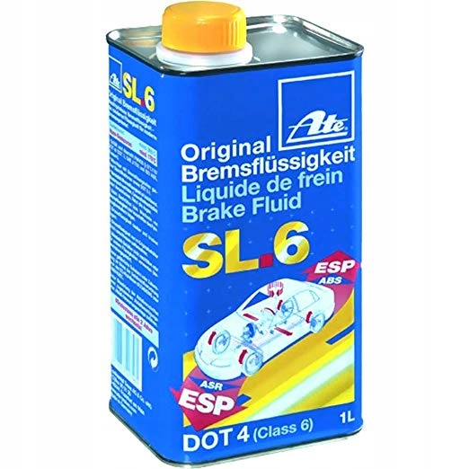 

Ate płyn hamulcowy DOT4 Typ SL6 1L