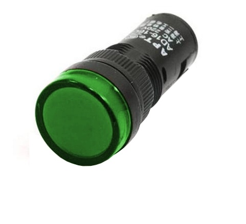 

Kontrolka Led 12V Dc/ac 19mm Zielona Fvat (2449)