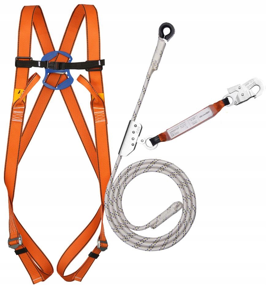 

Protekt Basic PRO3 Zestaw Szelki Linostop 15 m