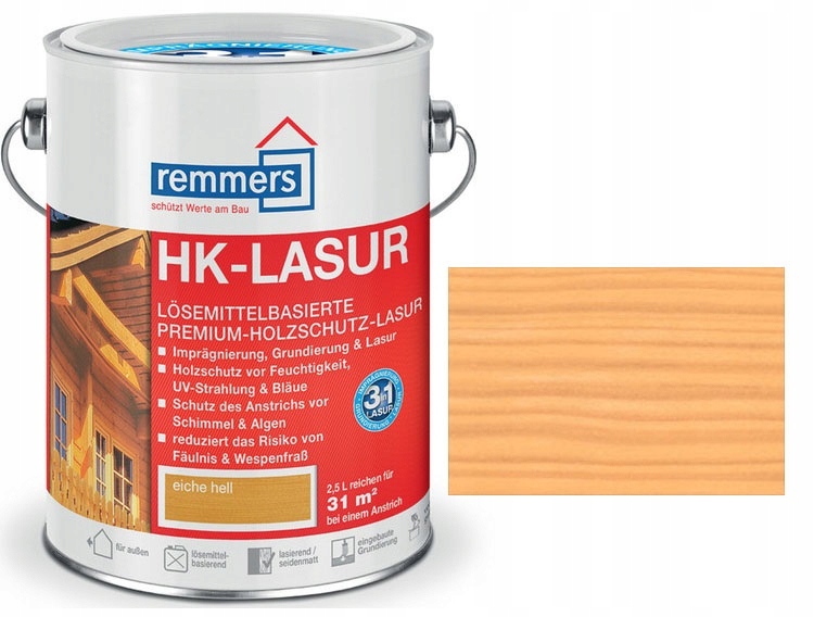 

Remmers Impregnat Do Drewna Hk-lasur Hemlock 0,75l