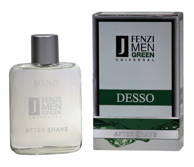 Мужской парфюм зеленый