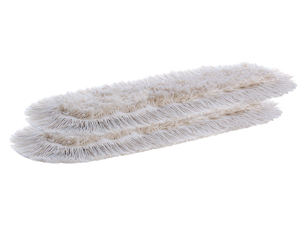 Nakładka na mop z tkanej bawełny 60cm 2 sztuki