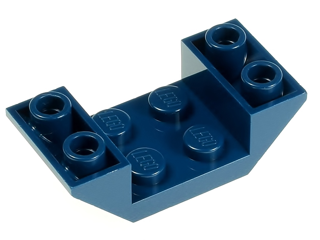 

Lego Skos odwrócony 4x2 4871 niebieski ciemny