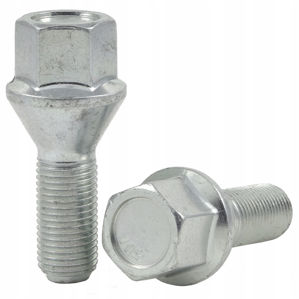 

Śruby do felg kół M12x1,25 26 mm stożek klucz 17