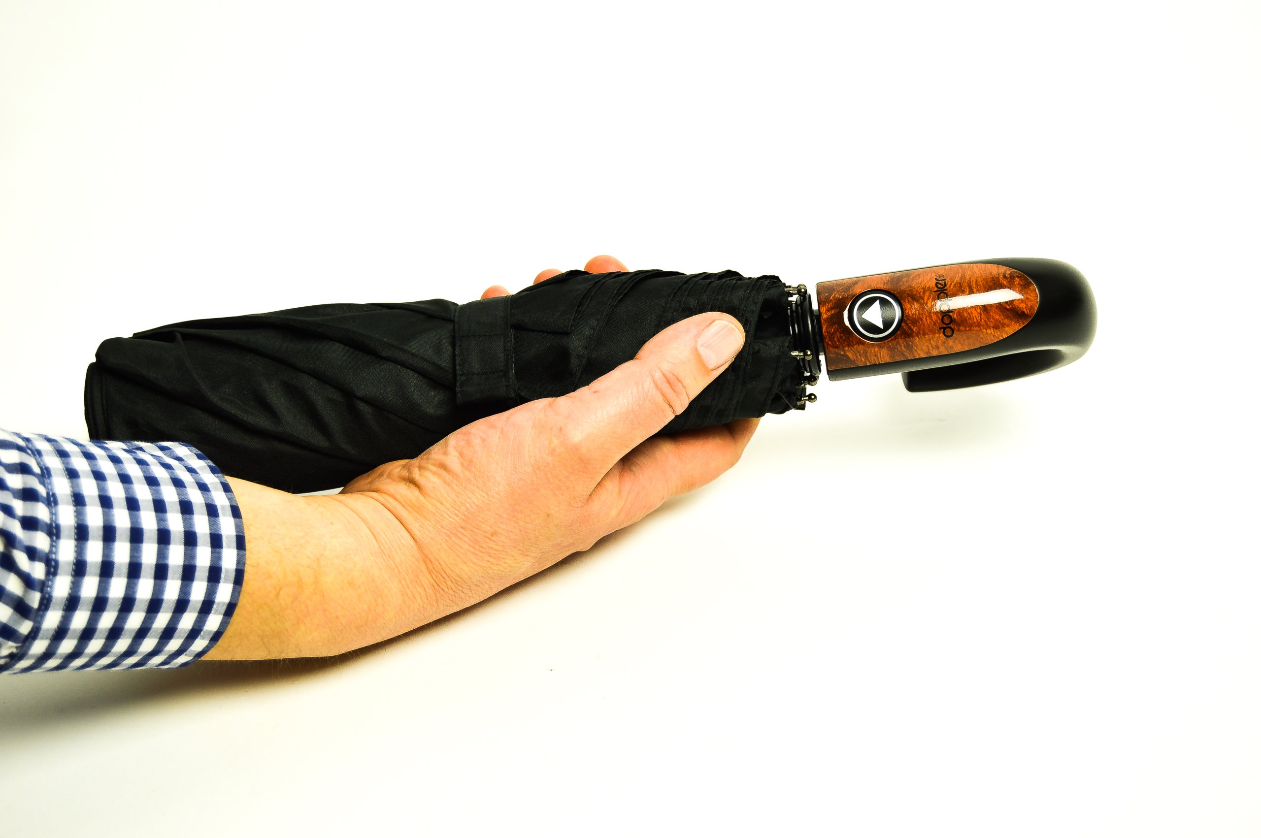 TRWAŁY PARASOL DOPPLER MĘSKI 72066B WIATROODPORNY Wzór dominujący bez wzoru