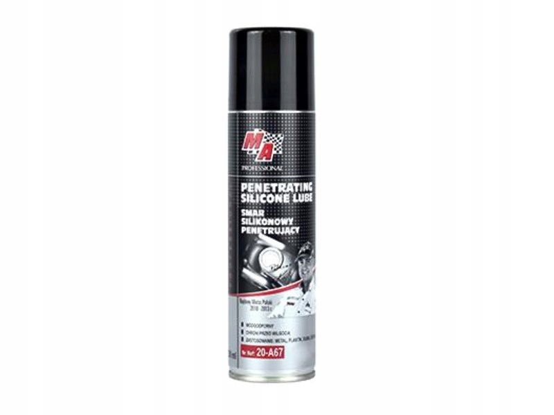 

Wysoce penetrujący smar silikonowy spray 400ml Pro