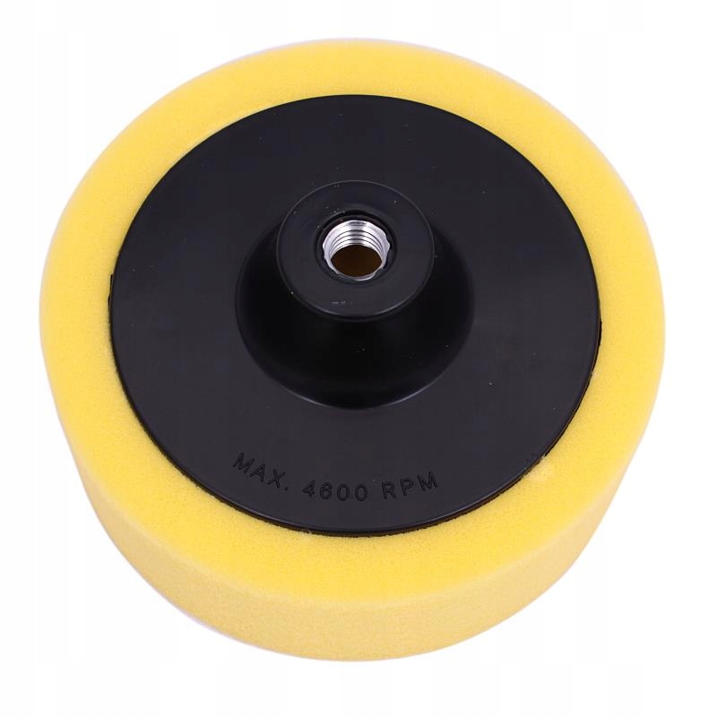 DYSK POLERSKI 150MM GĄBKA POLERSKA ŻÓŁTA NORMAL