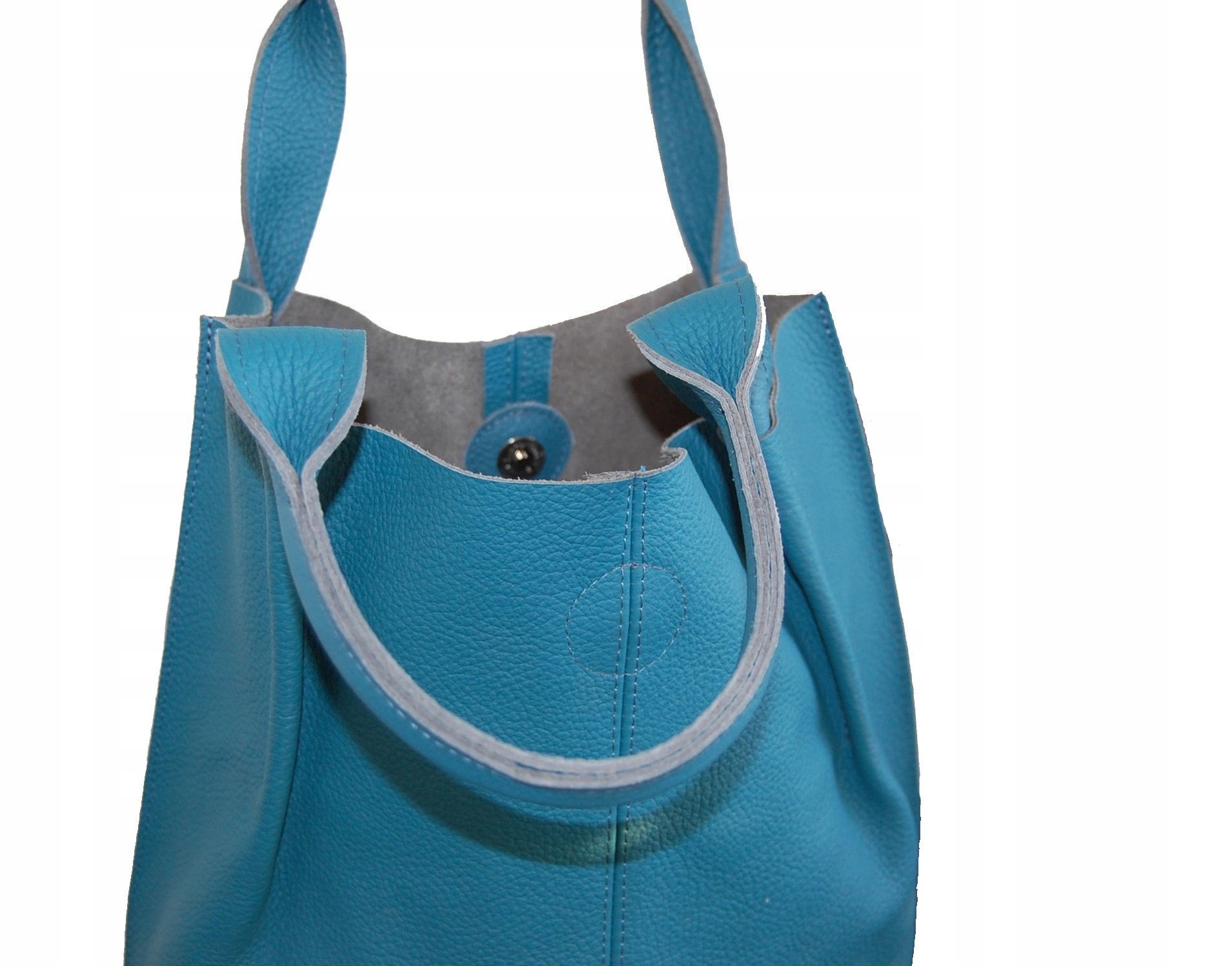 

Torebka Skórzana Shopper Bag 100% Skóra Naturalna