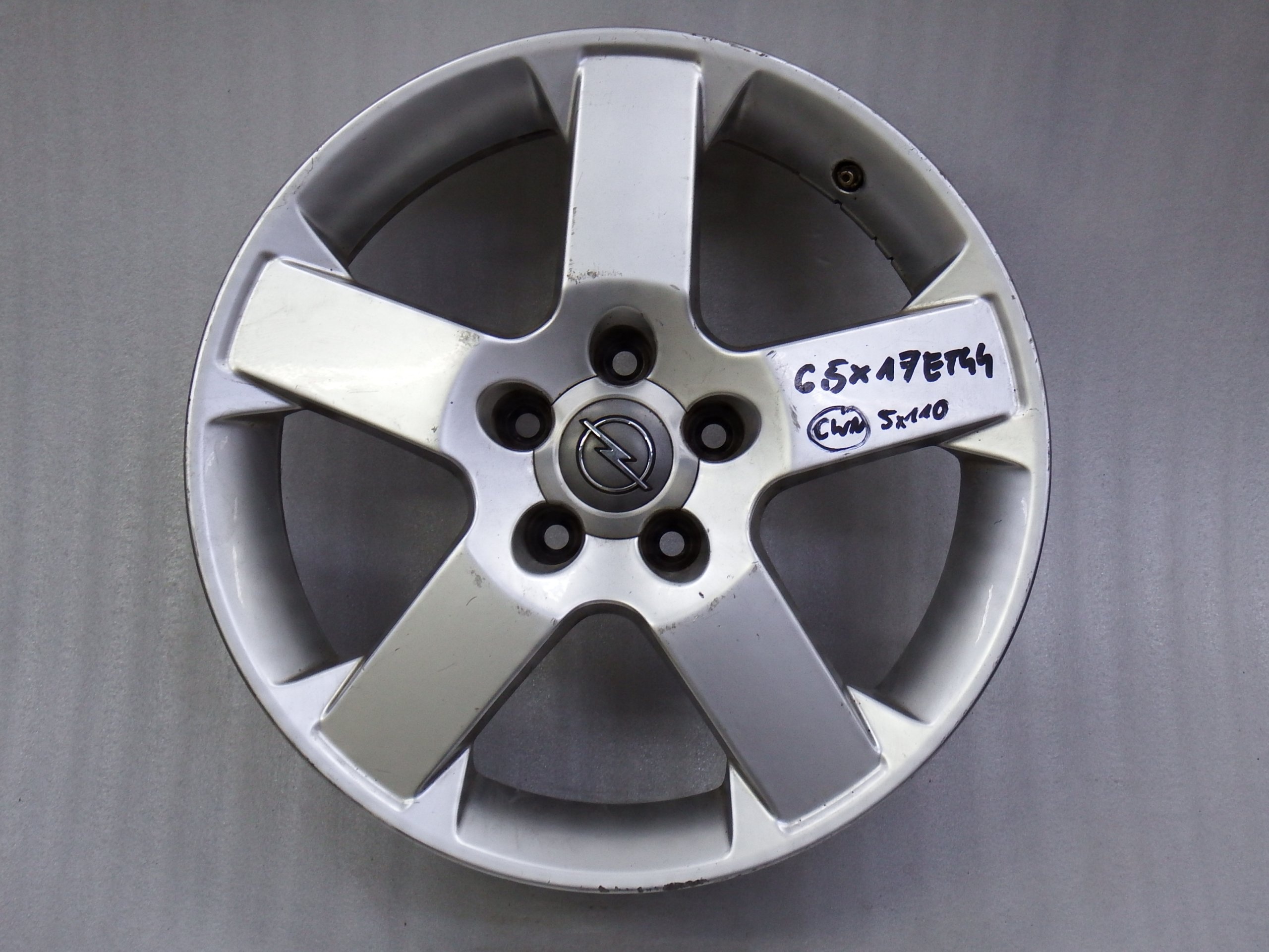 ОБІД OPEL VECTRA ZAFIRA 5x110 6,5x17 Et44 Sl1862