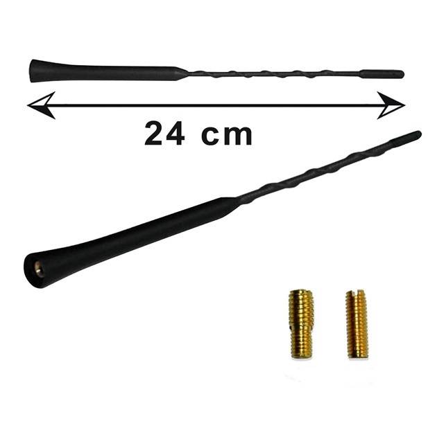 MASZT ANTENA M5 M6 GWINTY 24 cm CITROEN C3 C4 C5 Marka Dax