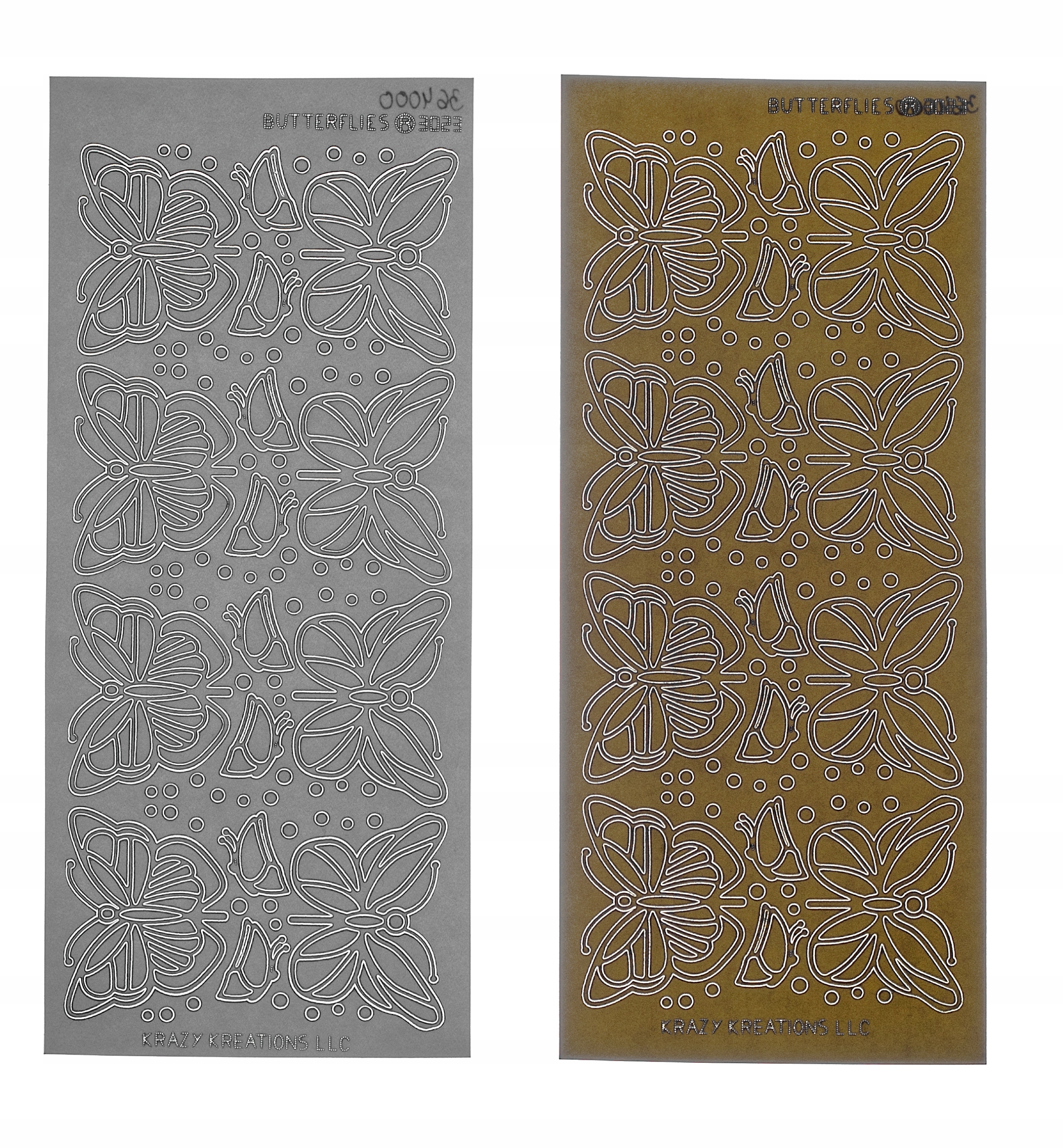 STICKERSY NAKLEJKI MOTYLE nr JO-91 Wykończenie papieru nie dotyczy