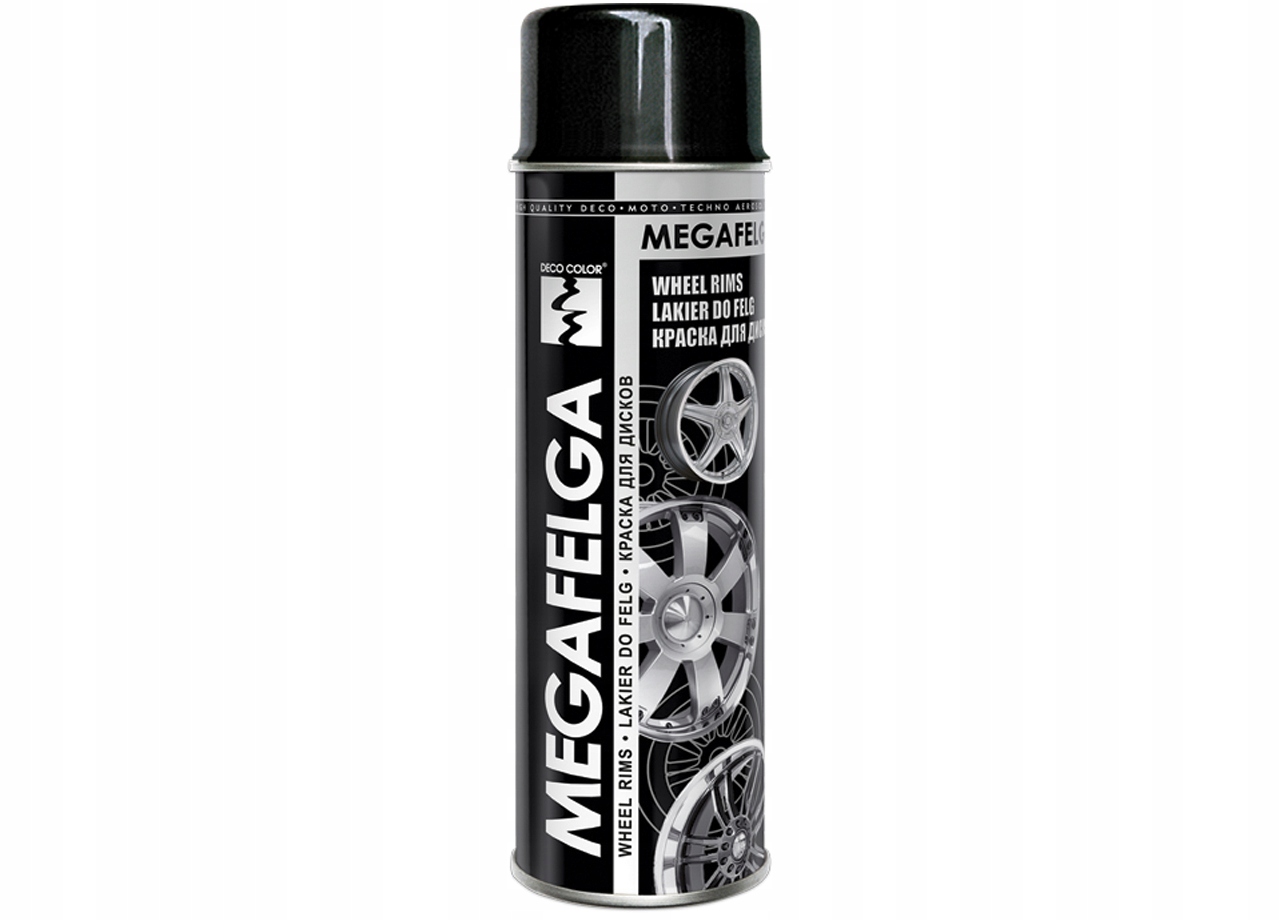 

Megafelga farba do malowania felg czarny 500ml