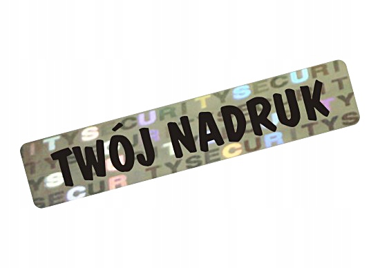 

NH-210 55x11mm Hologram Plomba Security Void