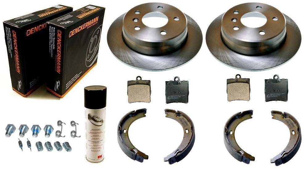 Диски колодки MERCEDES W203 W210 C209 задний 290мм