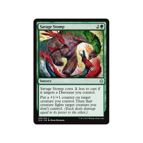 Mtg 2x Savage Stomp (Uncommon)