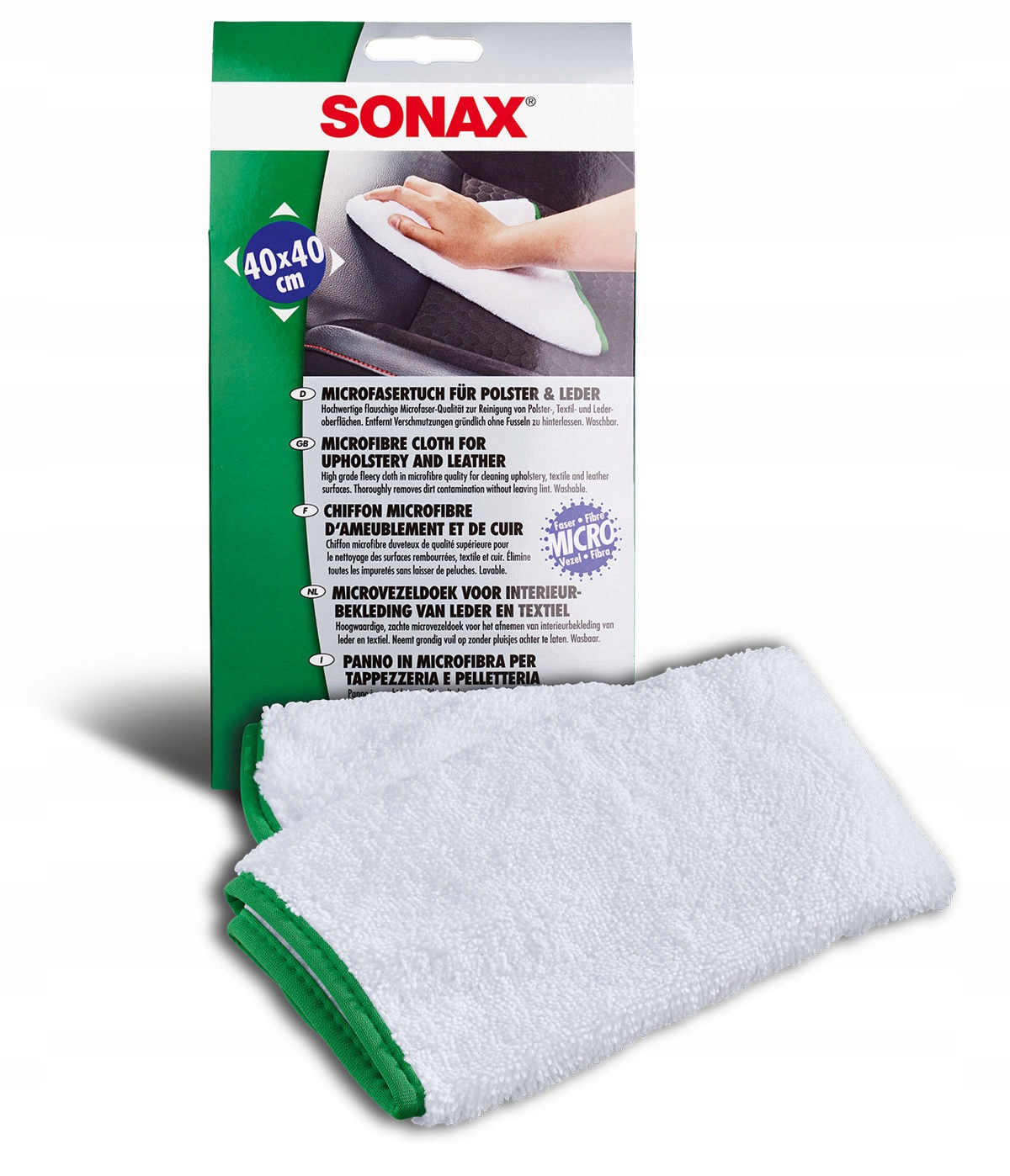 

Sonax Mikrofibra szmatka ścierka do tkanin i skóry