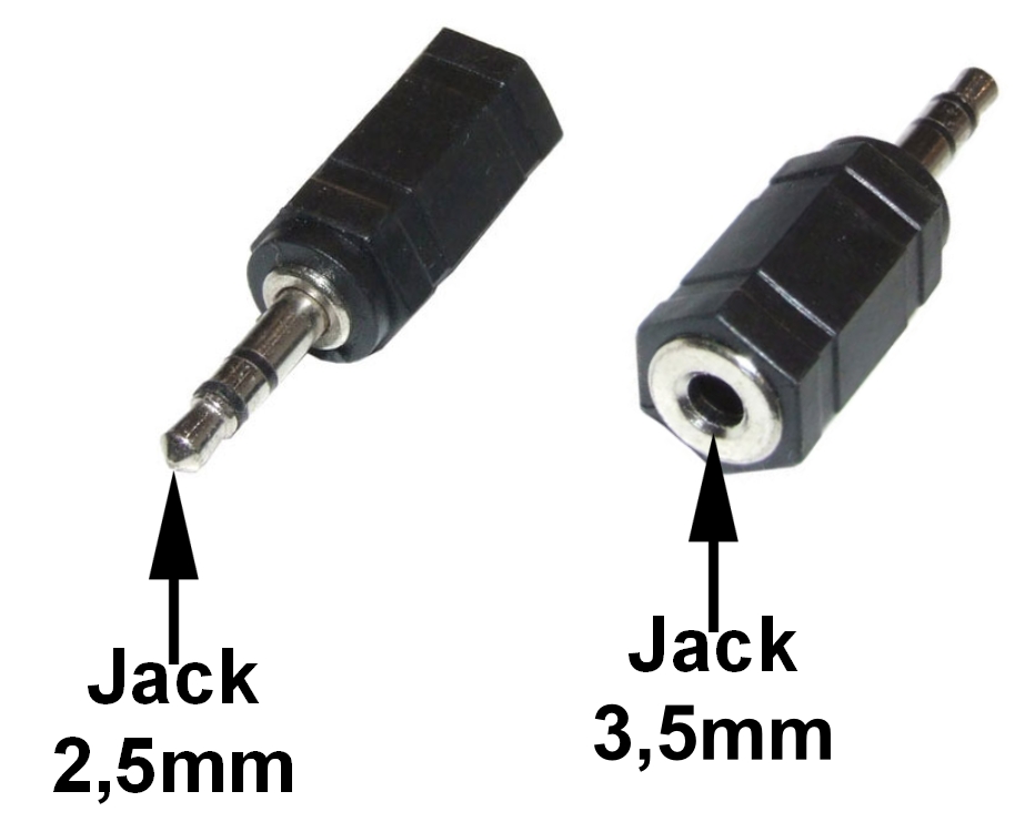 Adapter micro Jack - mini jack 2.5mm (F) do 3.5mm - Sklep, Opinie, Cena w