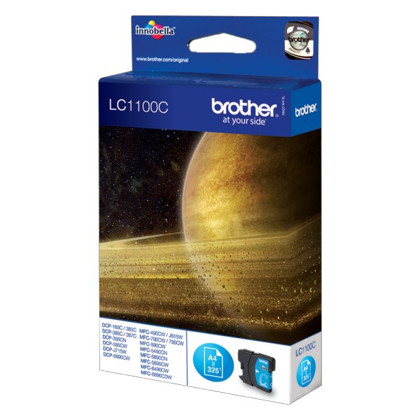 

Tusz org. Brother LC-1100 Cyan 395CN 6890CN 6690CW