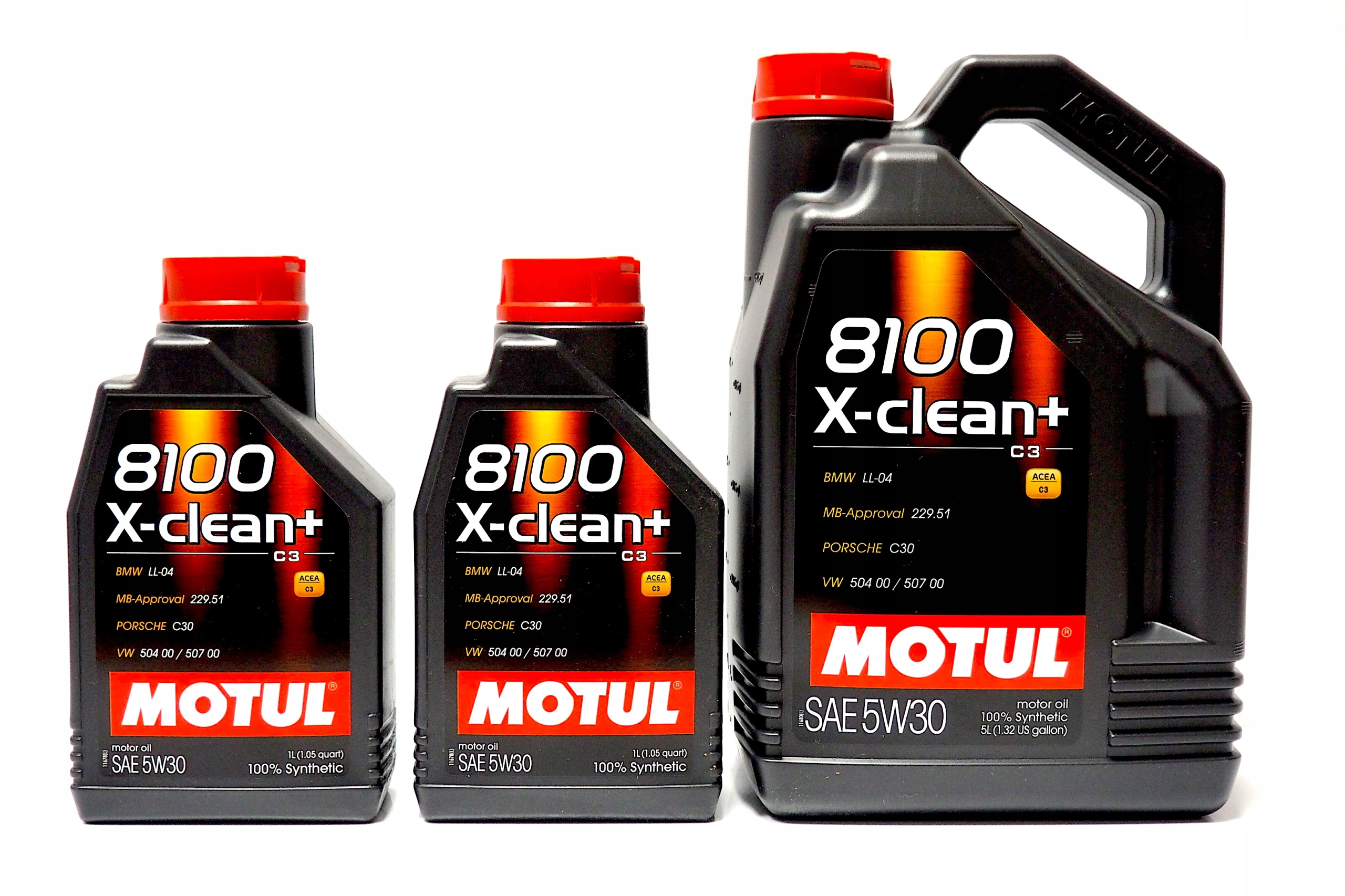 MOTUL 8100 X-CLEAN+ C3 5W30 7L