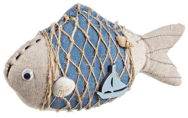 STOPER DO DRZWI BLOKADA *FISH-RYBA* ART 22x11x8 Kod producenta 69