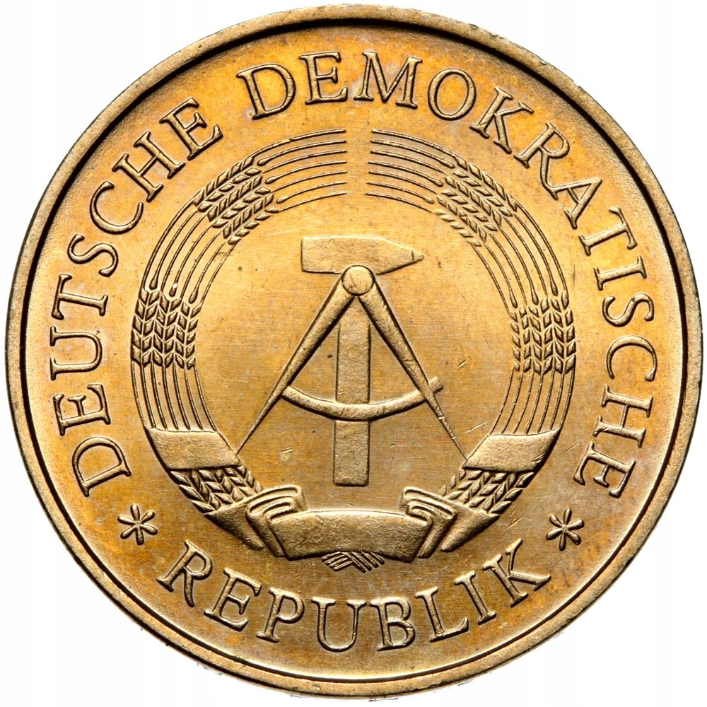 Niemcy DDR - moneta - 5 Marek 1969 - XX 20 LAT DDR