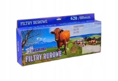 

Filtry Rurowe Kolumnowe Do Mleka 620x60cm 200szt