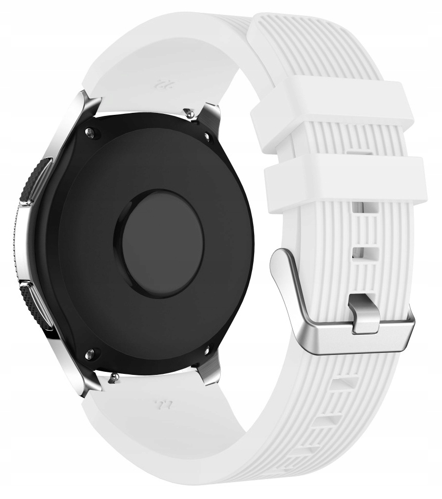 

Biały silikonowy pasek Samsung Galaxy Watch 46MM
