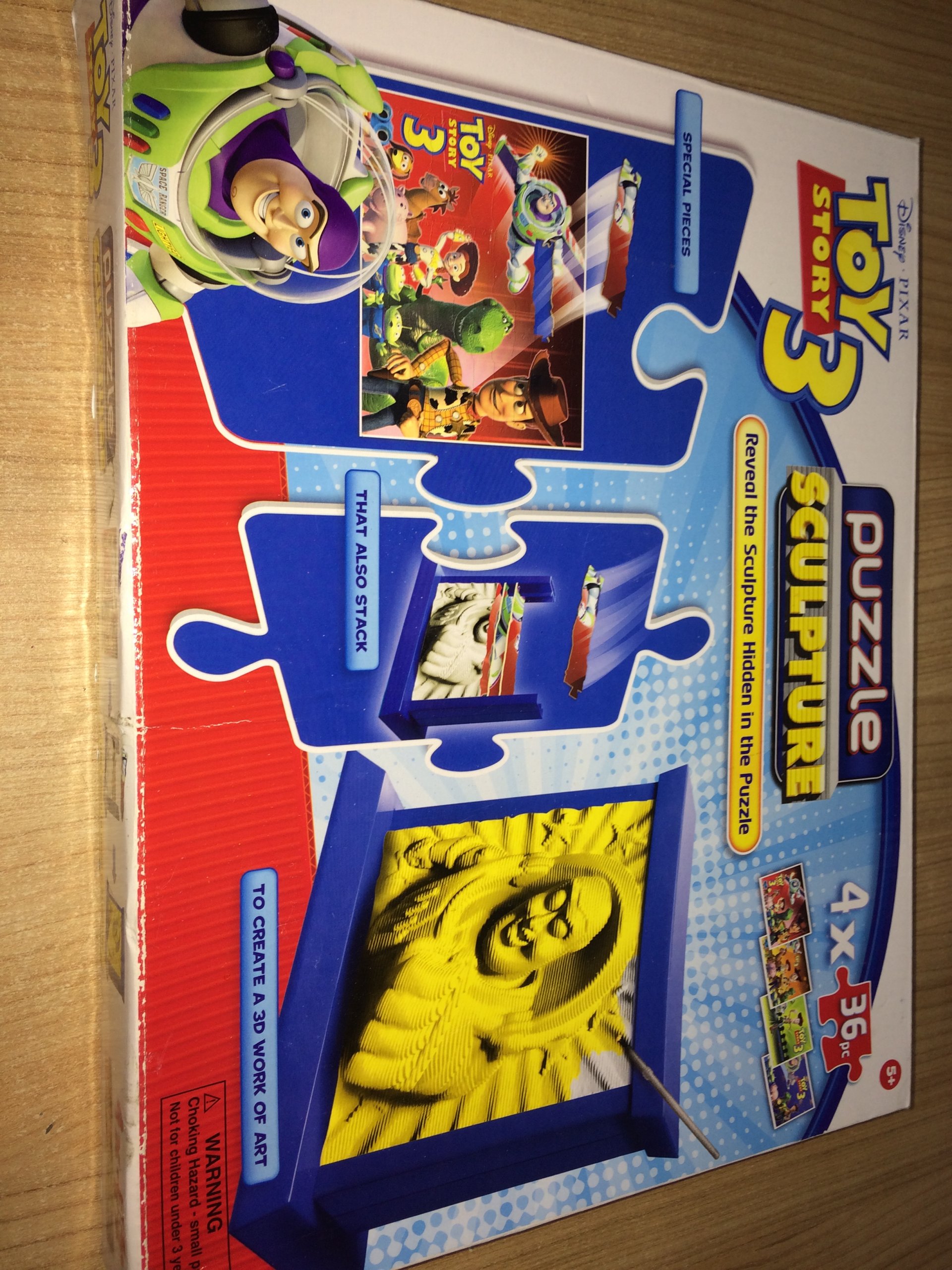 Головоломки 4x36 TOY STORY +3D ekstraJak